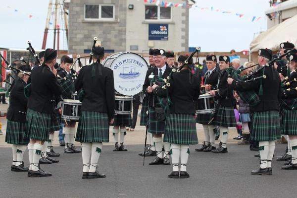 Wick Pipe band